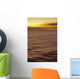 Hawaii, Maui, Ocean waves in motion and a vibrant tropical sunset Wall Mural