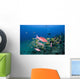 Hawaii, Maui, Whitesaddle goatfish Wall Mural