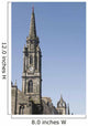 United Kingdom, Scotland, Edinburgh, buildings along the Royal Mile Wall Mural
