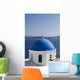 Island of Thirassia in the distance Wall Mural