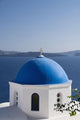 Island of Thirassia in the distance Wall Mural