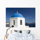Island of Thirassia in the distance Wall Mural