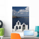 Mediterranean Sea and Island of Thirassia in the distance Wall Mural