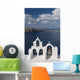 Mediterranean Sea and Island of Thirassia in the distance Wall Mural