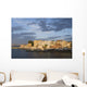 Greece, Crete, 16th Century Venetian Harbor at Sunset Wall Mural