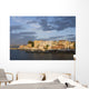 Greece, Crete, 16th Century Venetian Harbor at Sunset Wall Mural