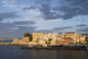 Greece, Crete, 16th Century Venetian Harbor at Sunset Wall Mural