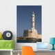 Greece, Crete, Hania, Close up of an old lighthouse Wall Mural