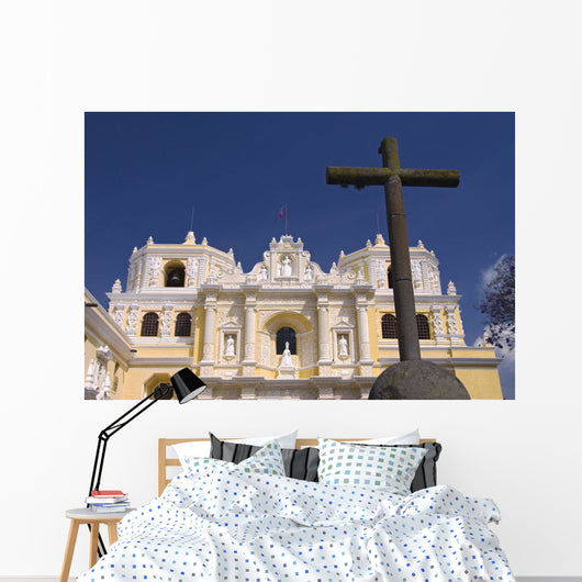 Guatemala, Antigua, Church and Convent of Nuestra Senora de la Merced Wall Mural