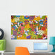 Guatemala, Lake Atitlan, Panajachel, colorful painting for sale Wall Mural