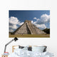 Mexico, Yucatan, Chichen Itza, El Castillo Wall Mural
