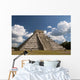 Mexico, Yucatan, Chichen Itza, El Castillo Wall Mural