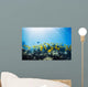 School of Yellow Tangs in the Hulupoe Bay Marine Preserve Wall Mural