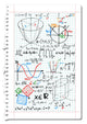 Mathematical formulas and sketches Wall Decal