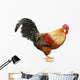 Colorful Beautiful Male Rooster Wall Decal