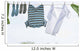 Laundry Hanging On Outdoor Clothesline Wall Mural