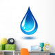 Water Drop Wall Decal
