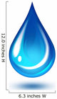 Water Drop Wall Decal
