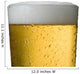 Close-Up Detail Of Beer In Wet Glass Wall Mural