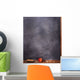Apple On Ledge Of Blackboard Wall Mural