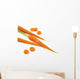 Close-Up Of Fresh Carrots Wall Mural