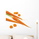 Close-Up Of Fresh Carrots Wall Mural