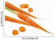 Close-Up Of Fresh Carrots Wall Mural