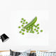 Fresh Green Peas From The Pod Wall Mural