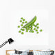 Fresh Green Peas From The Pod Wall Mural
