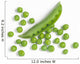 Fresh Green Peas From The Pod Wall Mural