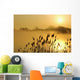 Canada Geese In Flight At Sunrise Wall Mural