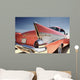 Red Chevrolet Bel Air Wall Mural