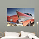 Red Chevrolet Bel Air Wall Mural