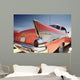 Red Chevrolet Bel Air Wall Mural