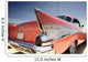 Red Chevrolet Bel Air Wall Mural