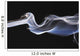 Close-Up Detail Of Smoke Against Black Background Wall Mural