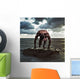 A muscular man Wall Mural