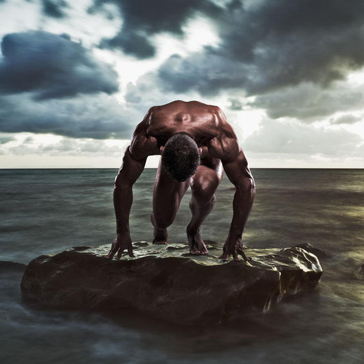 A muscular man Wall Mural