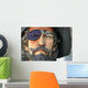 portrait of a pirate Wall Mural