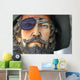 portrait of a pirate Wall Mural