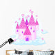 Princess Sky Castle Wall Decal