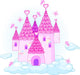 Princess Sky Castle Wall Decal