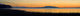 Sunset Over Mount Susitna *Sleeping Lady* Wall Mural