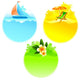 Rest and travel round frame Wall Decal