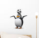 Futbol Soccer Penguin Wall Decal