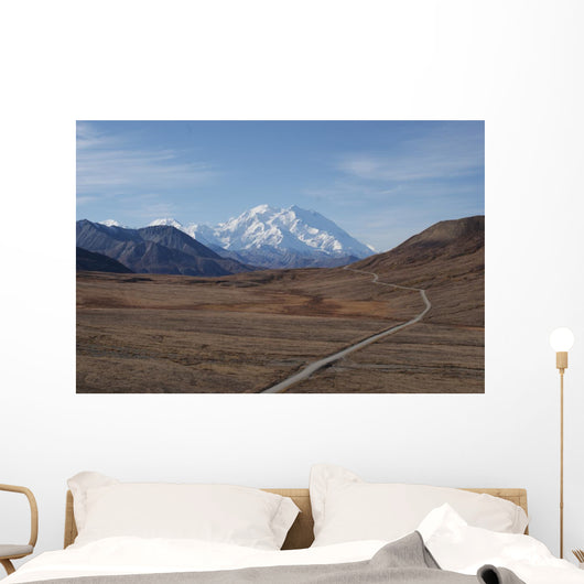 Mt McKinley in Denali National Park Alaska USA Wall Mural