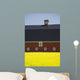 Front Of A Red Barn Wall Mural