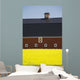 Front Of A Red Barn Wall Mural