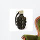 Grenade Wall Decal