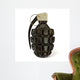 Grenade Wall Decal